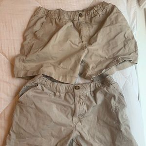 Used shorts grown out of them